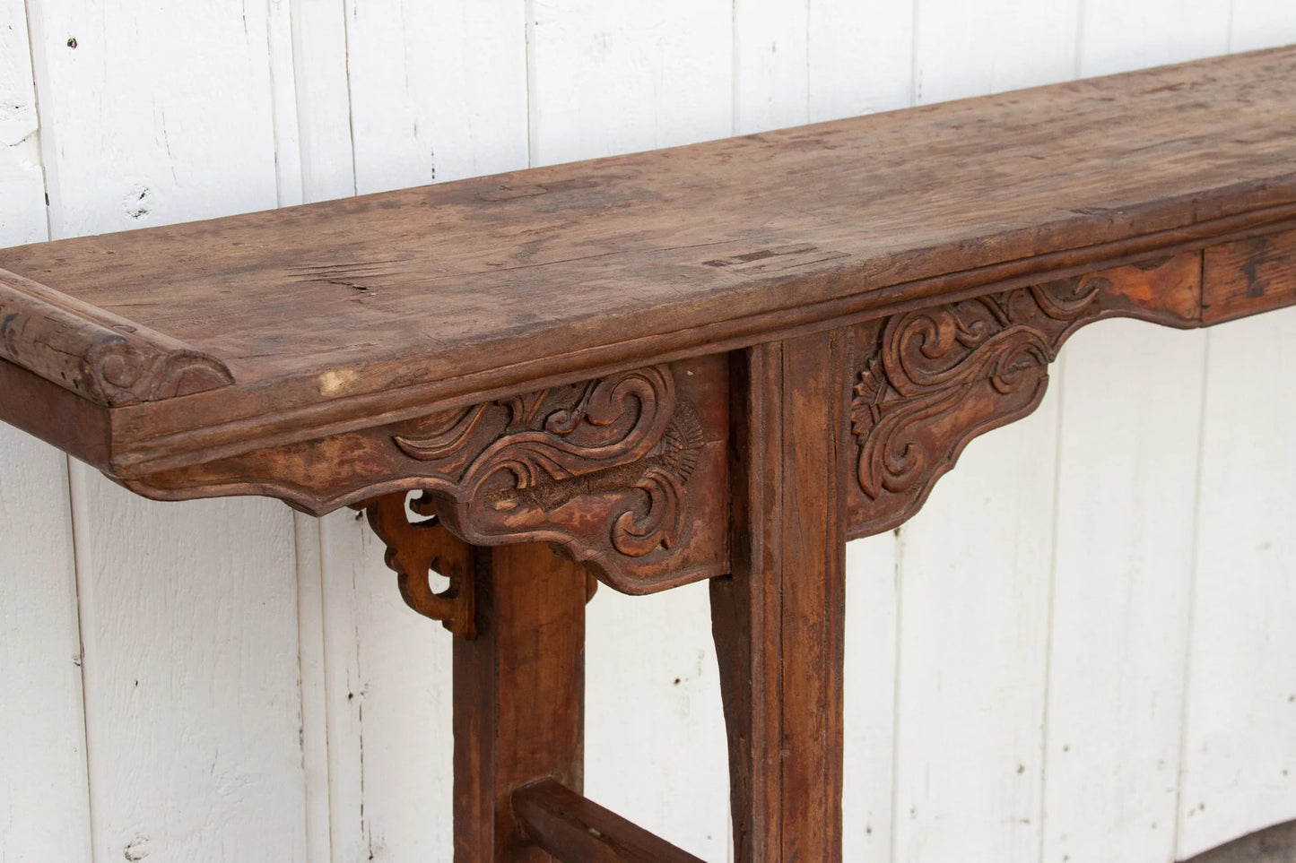 Classic Hand-Carved Console Table