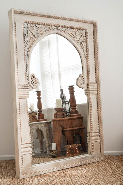 Ambala Carved Mirror